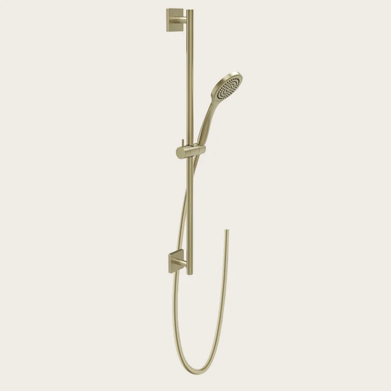 Душевой гарнитур, Gessi, Rilievo, 100, цвет-Brushed Brass PVD