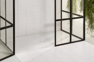 Душевой поддон, Bette, BetteFloor, шгв 1000*1000*45, с антислипом Sense, цвет-белый