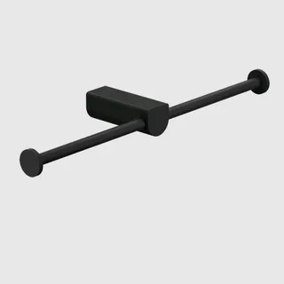 Бумагодержатель, Gessi, Rilievo, шгв 308*82*28, цвет-черный матовый (старый арт. 59415/299)