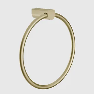 Полотенцедержатель, Gessi, Rilievo, шгв 222*67*230, цвет-Brushed Brass PVD