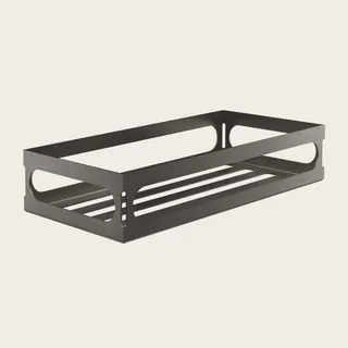 Полка, Gessi, Rilievo, шгв 300*140*60, цвет-Black Metal Brushed PVD