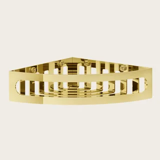 Полка, Gessi, Rilievo, шгв 200*200*60, цвет-Gold PVD