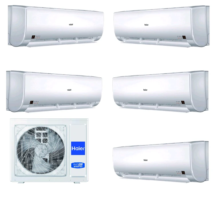 5U90S2SS5FA / AS12BS4HRA*5, Мульти-сплит система, Haier, Multi Super Match R32