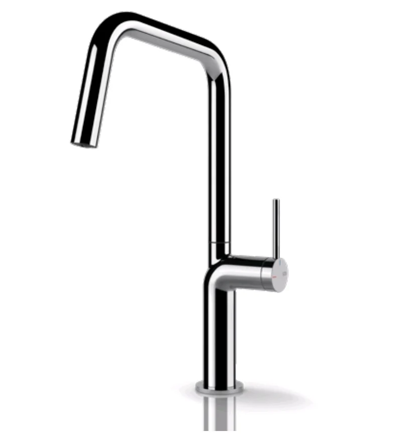Смеситель для кухни, Gessi, Stelo, цвет-Cipria matt