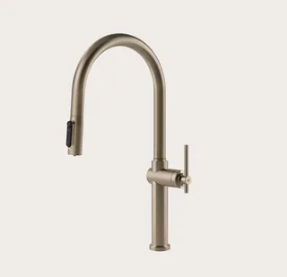 Смеситель для кухни, Gessi, Habito Filtered, цвет-Brushed Nickel