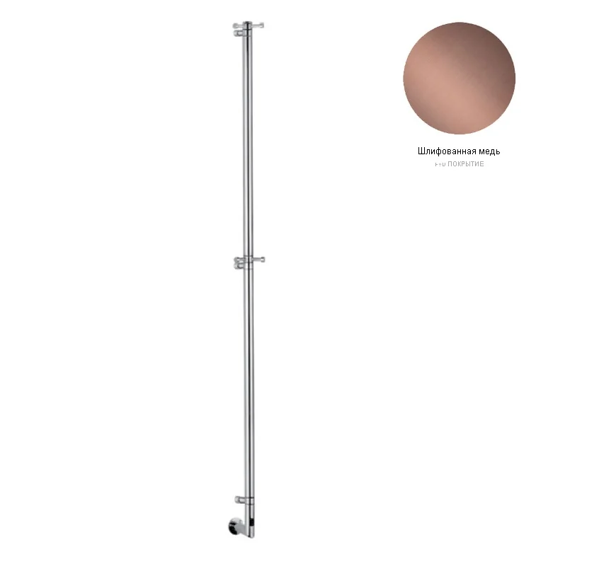 Полотенцесушитель, Margaroli, Arcobaleno, шгв 55*125*1685.5, Box, цвет-Brushed Copper PVD