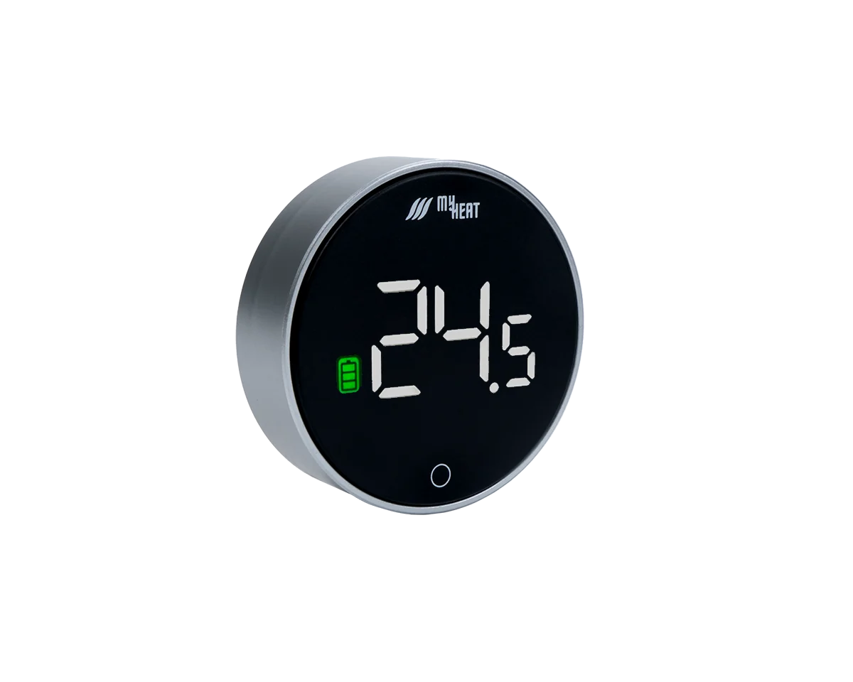 Термостат комнатный, MyHeat, серебристый