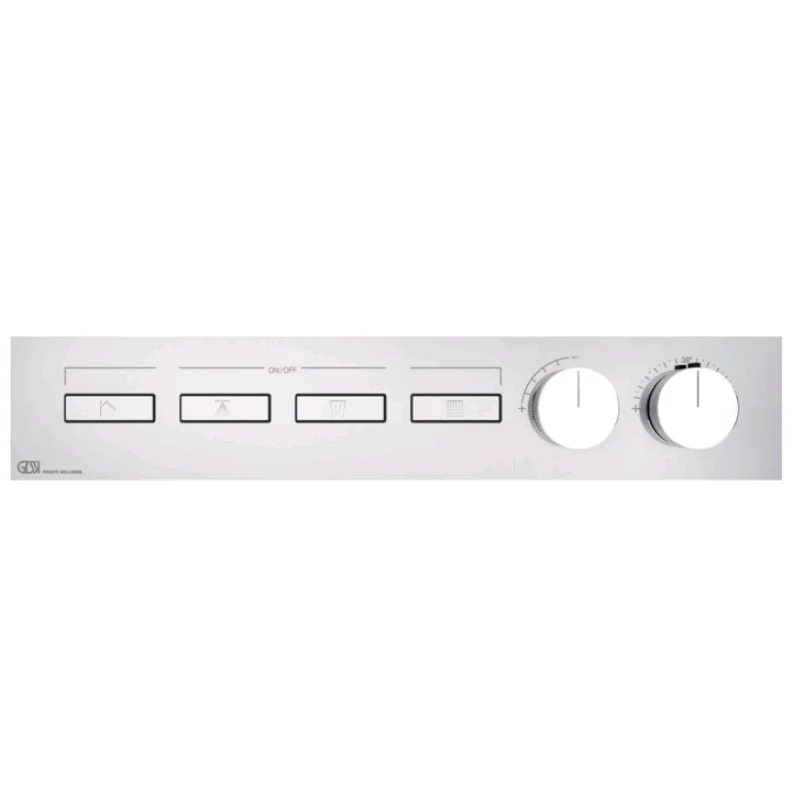 Смеситель для душа, Gessi, HI-FI, на 4 потребителя, цвет-хром