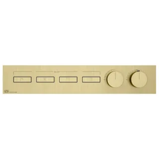 Смеситель для душа, Gessi, HI-FI, на 4 потребителя, цвет-Brushed Brass PVD