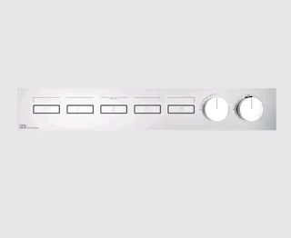 Смеситель для душа, Gessi, HI-FI, на 5 потребителей, цвет-хром