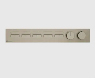 Смеситель для душа, Gessi, HI-FI, на 5 потребителей, цвет-Finox Brushed Nickel
