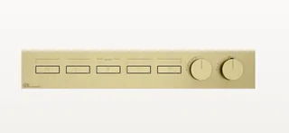 Смеситель для душа, Gessi, HI-FI, на 5 потребителей, цвет-Brushed Brass PVD — иконка