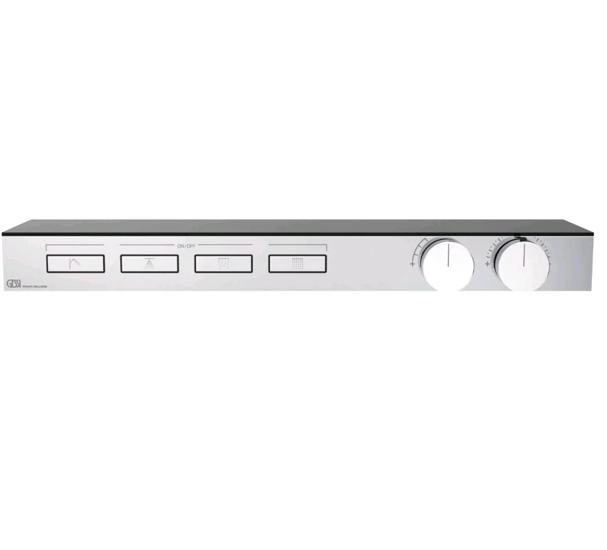 Смеситель для душа, Gessi, HI-FI, на 4 потребителя, цвет-хром