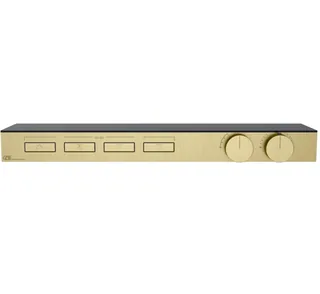 Смеситель для душа, Gessi, HI-FI, на 4 потребителя, цвет-Brushed Brass PVD