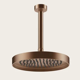 Верхний душ, Gessi, 250*250, цвет-Copper Brushed PVD