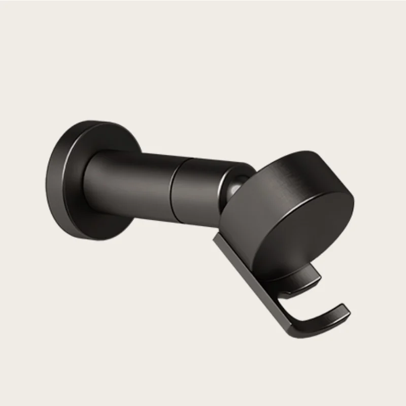 Держатель ручного душа, Gessi, Hi-Fi, шгв 55*201*86, цвет-Black Metal Brushed PVD