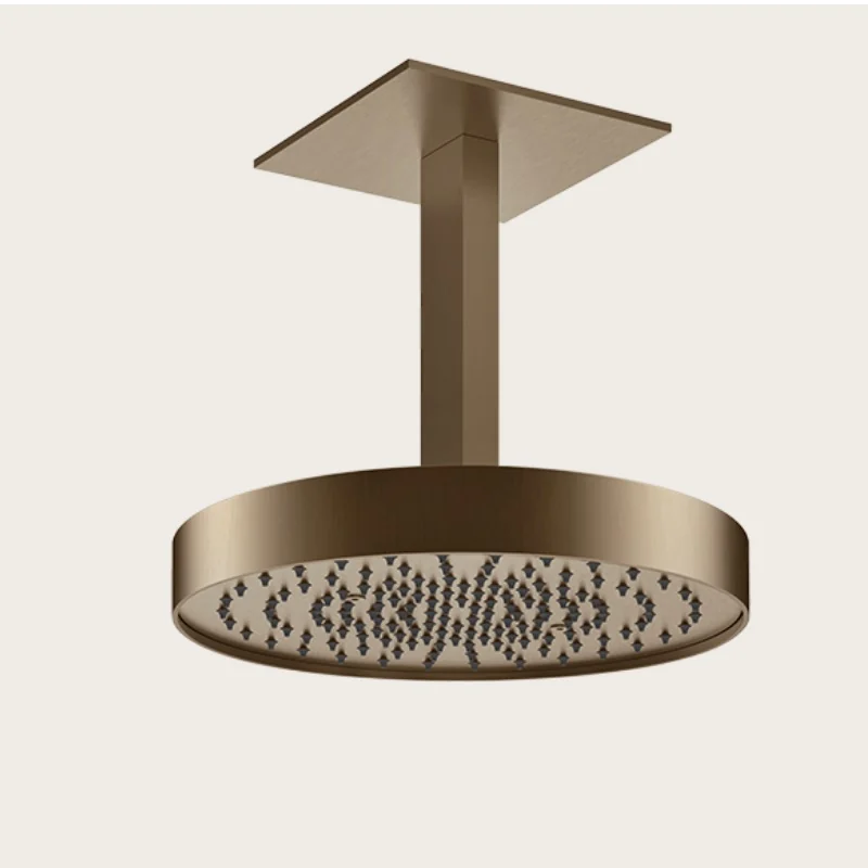 Верхний душ, Gessi, 300*300, цвет-Copper Brushed PVD