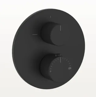 Смеситель для душа, Gessi, Ingranaggio, на 2 потребителя, цвет-черный матовый