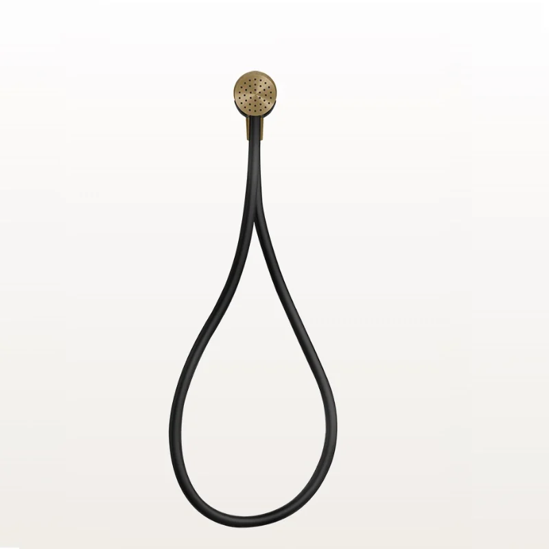 Душевой набор, Gessi, HI-FI, цвет-Warm Bronze Brushed PVD