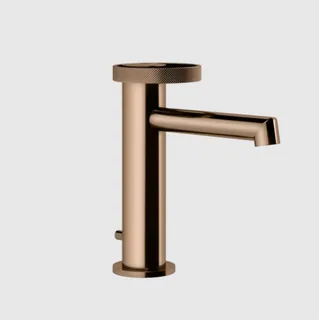 Смеситель для раковины, Gessi, Anello, цвет-Copper PVD — иконка
