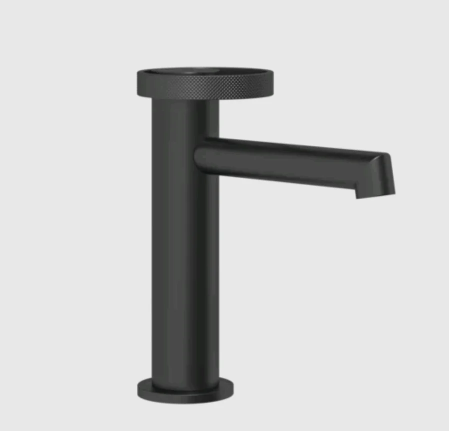 Смеситель для раковины, Gessi, Anello, цвет-черный матовый