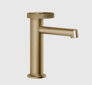Смеситель для раковины, Gessi, Anello, цвет-Warm Bronze Brushed PVD