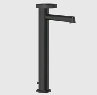 Смеситель для раковины, Gessi, Anello, цвет-черный матовый