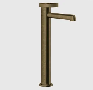Смеситель для раковины, Gessi, Anello, цвет-Antique Brass