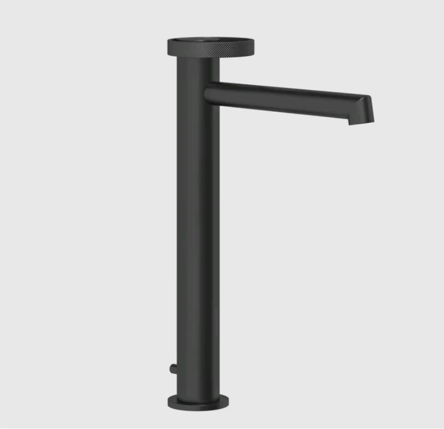 Смеситель для раковины, Gessi, Anello, цвет-черный матовый