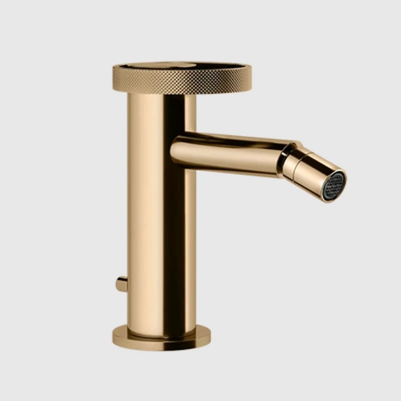 Смеситель для биде, Gessi, Anello, цвет-Warm Bronze PVD