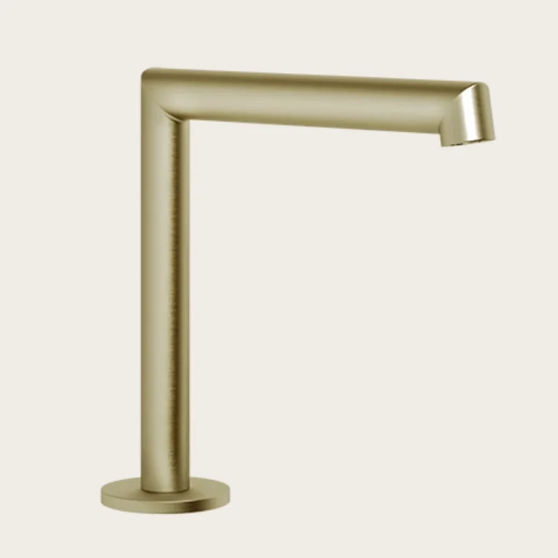 Излив, Gessi, Anello, цвет-Brushed Brass PVD