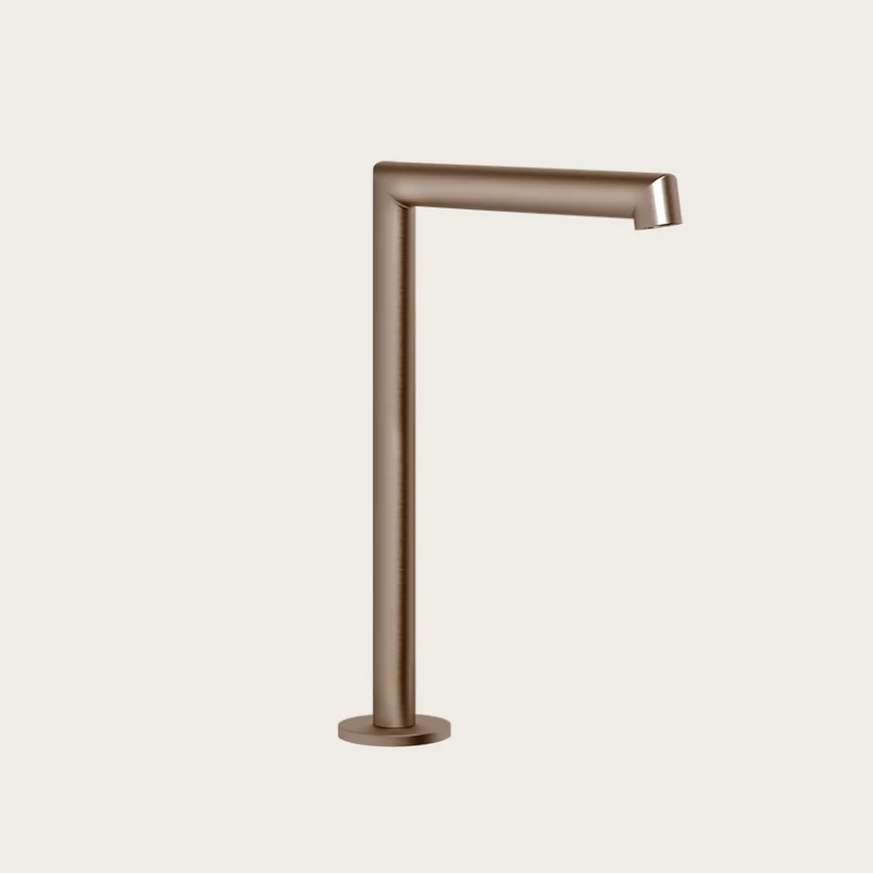 Излив, Gessi, Anello, цвет-Copper Brushed PVD