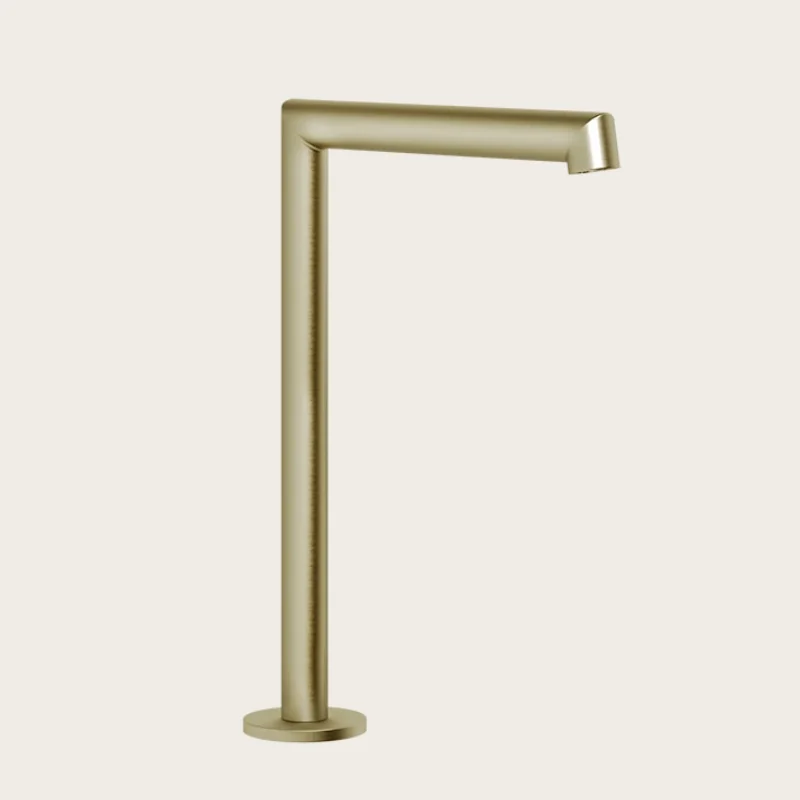 Излив, Gessi, Anello, цвет-Brushed Brass PVD