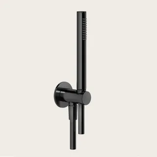 Душевой набор, Gessi, цвет-Black Metal PVD