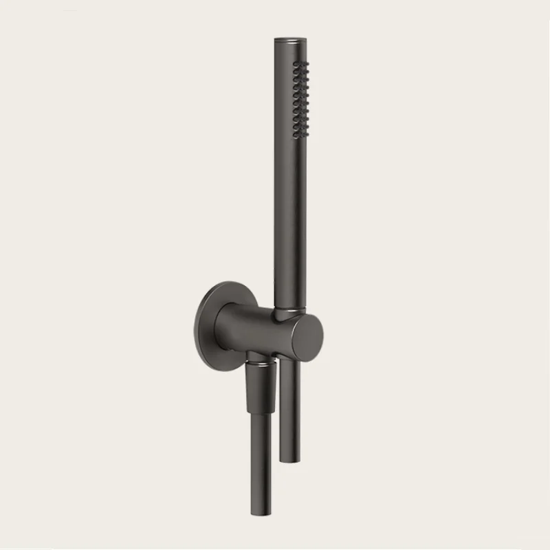 Душевой набор, Gessi, цвет-Black Metal Brushed PVD