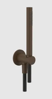 Душевой набор, Gessi, Anello, цвет-бронза темная (Dark Bronze) — иконка