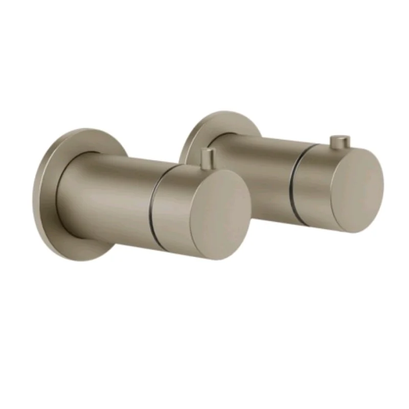 Смеситель для душа, Gessi, Anello, на 1 потребитель, цвет-Finox Brushed Nickel