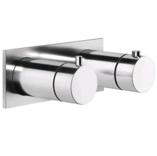 Смеситель для душа, Gessi, Anello, на 3 потребителя, цвет-хром