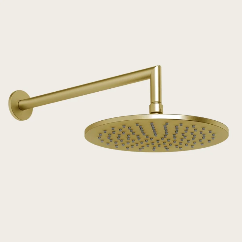 Верхний душ, Gessi, 250*250, цвет-Brushed Gold PVD