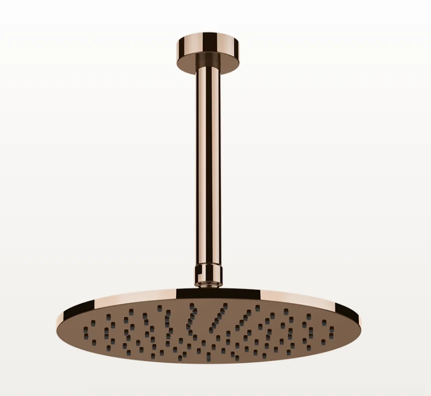 Верхний душ, Gessi, 250*250, цвет-Copper PVD