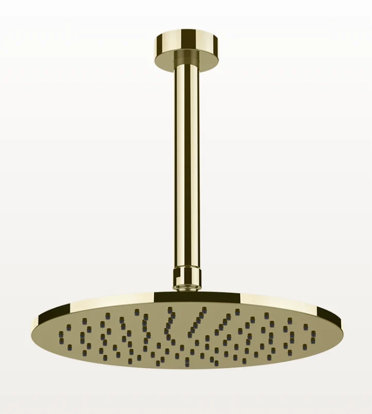 Верхний душ, Gessi, 250*250, цвет-латунь PVD (Brass PVD)
