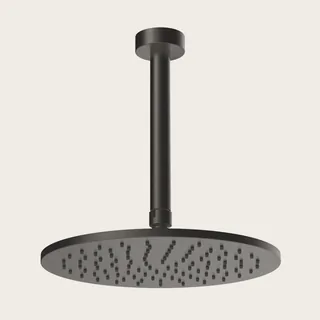 Верхний душ, Gessi, 250*250, цвет-Black Metal Brushed PVD