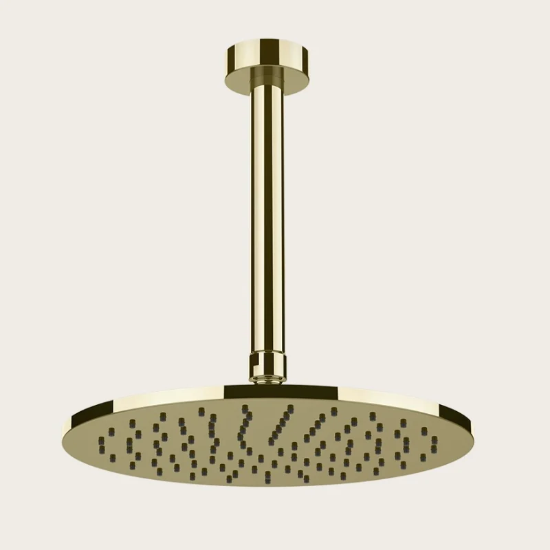 Верхний душ, Gessi, 250*250, цвет-Brass PVD