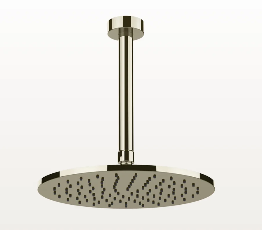 Верхний душ, Gessi, 250*250, цвет-никель PVD