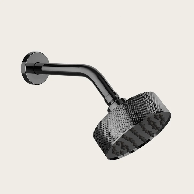 Верхний душ, Gessi, Anello, 118, цвет-Black Metal PVD