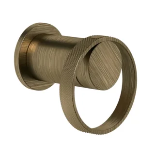 Смеситель для душа, Gessi, Anello, на 1 потребитель, цвет-Antique Brass