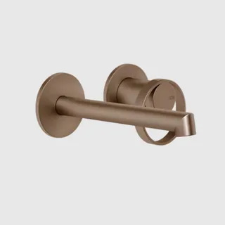 Смеситель для раковины, Gessi, Anello, цвет-Copper Brushed PVD — иконка