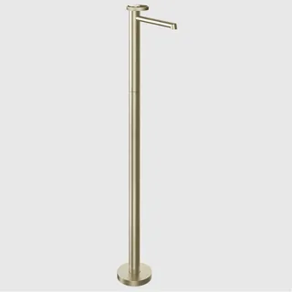 Смеситель для ванны, Gessi, Anello, напольный, цвет-Brushed Brass PVD — иконка