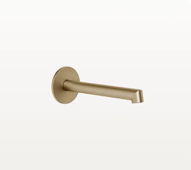 Излив, Gessi, Ingranaggio, цвет-Warm Bronze Brushed PVD