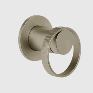 Смеситель для душа, Gessi, Anello, на 1 потребитель, цвет-Finox Brushed Nickel — иконка
